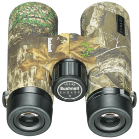 Bushnell Engage X lightweight 10x42mm binoculars with Realtree Edge Camouflage.